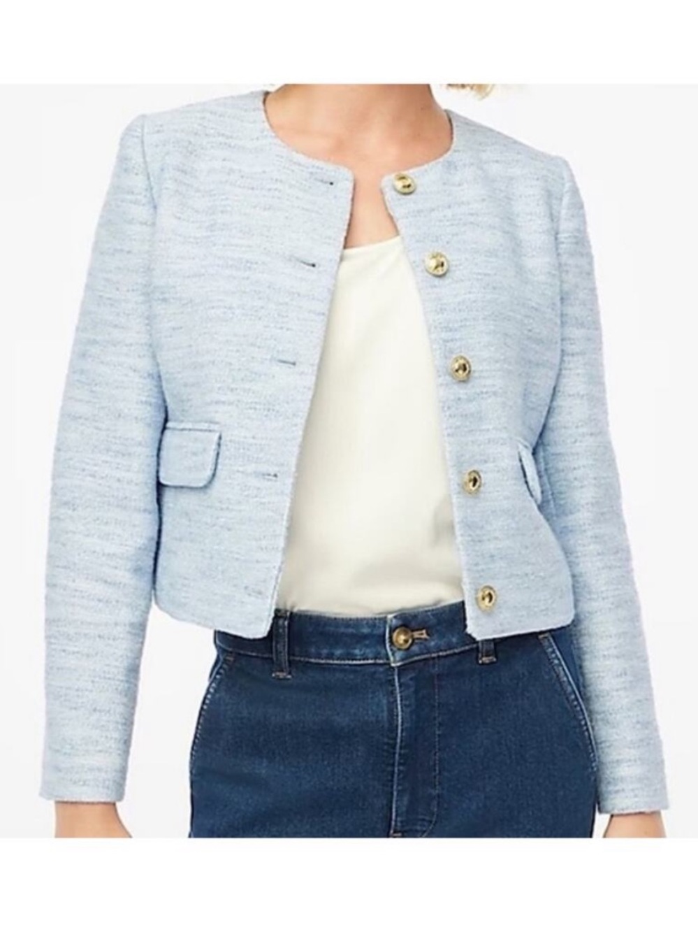 J Crew Tweed Lady Jacket